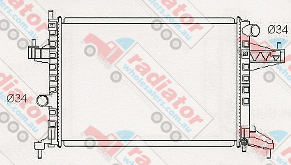 RW027127M Radiator